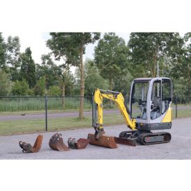 ELADVA! Wacker Neuson 1404 minikotró (+Kanál csomag!) 1/16