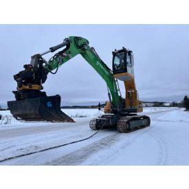 ELADVA! Liebherr LH26 EC átrakógép (+Rototilt!) 11/13