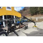 Igland erdészeti pótkocsi daruval  13/47 