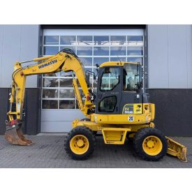 Komatsu PW98 MR-6 gumikerekes kotró 15/16