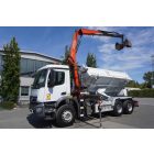 ELADVA! Mercedes-Benz Arocs 2636 6x4 (Fassi daru + 3 oldalra billenős plató) tehergépjármű 16/24