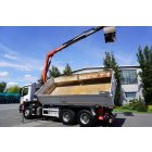 ELADVA! Mercedes-Benz Arocs 2636 6x4 (Fassi daru + 3 oldalra billenős plató) tehergépjármű 16/24