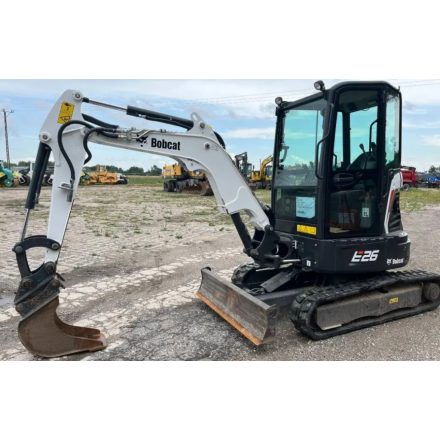 Bobcat E26 kotrógép 2/29