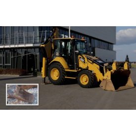 Caterpillar 432 F2 kombi kotró 5/22