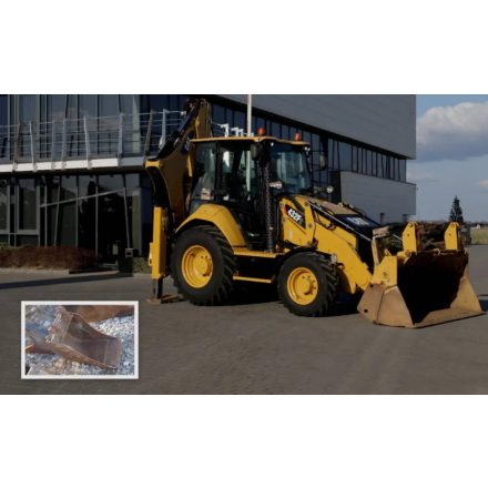 Caterpillar 432 F2 kombi kotró 5/22