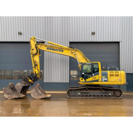 Komatsu PC240 LC-10 láncos kotró (+EngCon rotátor!) 6/38