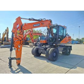 Doosan DX160 W-7 gumikerekes kotró 8/1