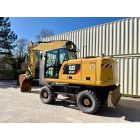 Caterpillar M318 F gumikerekes kotró 8/10