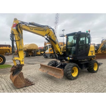 Yanmar B95 W gumikerekes kotró 8/11