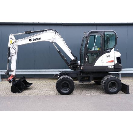 Bobcat E55 W gumikerekes kotró 8/12