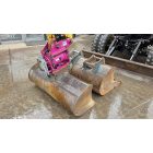 Yanmar B95W gumikerekes kotró (Powertilt!) 8/17