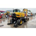 Yanmar B95W gumikerekes kotró (Powertilt!) 8/17