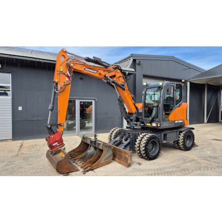 Doosan DX100W-7 gumikerekes kotró (+Powertilt!) 8/2