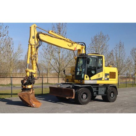 Komatsu PW160-11 gumikerekes kotró (Tiltrotátor!) 8/24