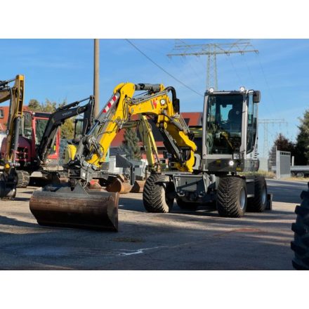 Wacker Neuson EW65 gumikerekes kotró 8/26