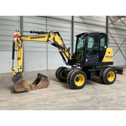 Yanmar B75 W gumikerekes kotró 8/26