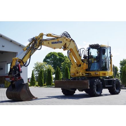 Komatsu PW118 MR-11 gumikerekes kotró (Rototilt!) 8/32