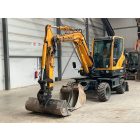 ELADVA! Hyundai R55 W-9A gumikerekes kotró 8/40