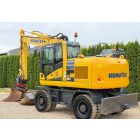 Komatsu PW160-11 gumikerekes kotró (+Rototilt!) 8/43