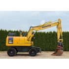 Komatsu PW160-11 gumikerekes kotró (+Rototilt!) 8/43