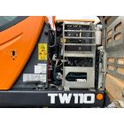 ELADVA! Terex TW110 gumikerekes kotró 8/45