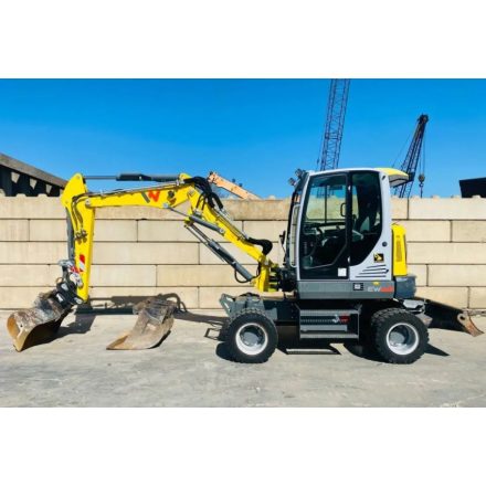 Wacker Neuson EW65 gumikerekes kotró (+Powertilt!) 8/46