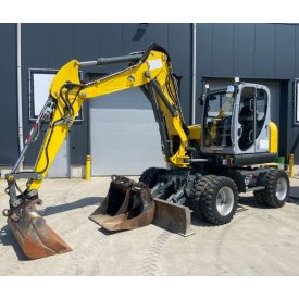 Wacker Neuson EW100 gumikerekes kotró 8/48