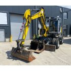 Wacker Neuson EW100 gumikerekes kotró 8/48