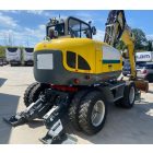Wacker Neuson EW100 gumikerekes kotró 8/48