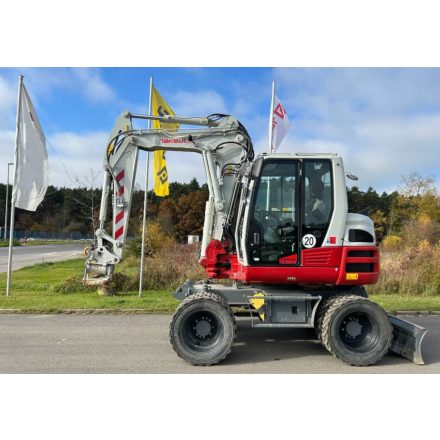 Takeuchi TB395 W gumikerekes kotró (+Powertilt!) 8/51