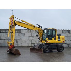 Komatsu PW180-7E0 gumikerekes kotró 8/6