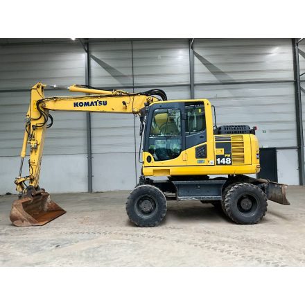 Komatsu PW148-8 gumikerekes kotró 8/69