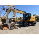 ELADVA! Caterpillar M314 gumikerekes kotró (+Rototilt! +Kanál csomag!) 8/8