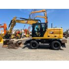 ELADVA! Caterpillar M314 gumikerekes kotró (+Rototilt! +Kanál csomag!) 8/8