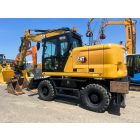 ELADVA! Caterpillar M314 gumikerekes kotró (+Rototilt! +Kanál csomag!) 8/8