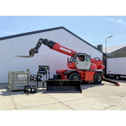 Manitou MRT2550+ teleszkópos rakodó (+ adapter készlet!) 9/26
